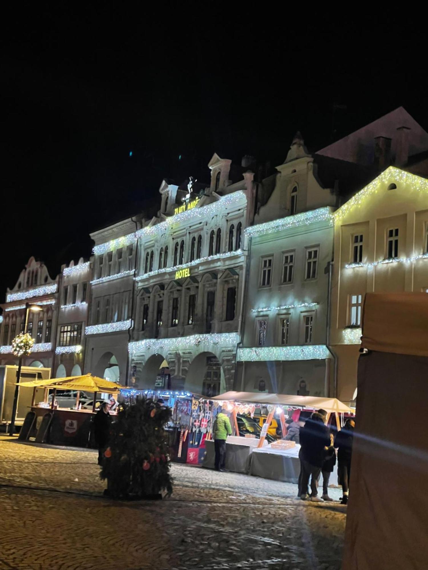 Hotel Zlaty Andel 扎泰克 外观 照片